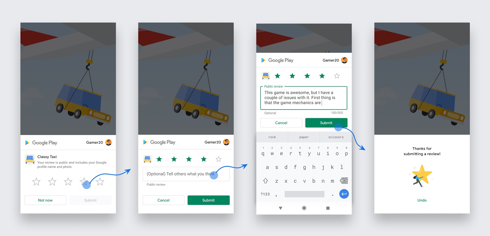Collect High-Quality Android App Reviews from Real Users